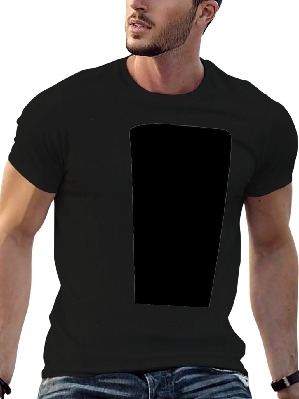 Basic Black Crew Neck T-Shirt