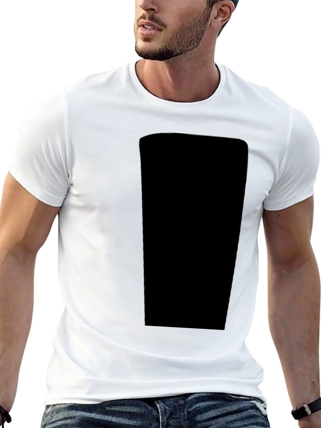 Basic Black Crew Neck T-Shirt