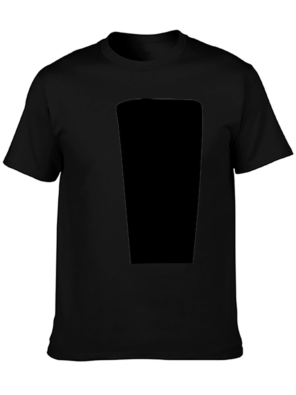 Basic Black Crew Neck T-Shirt