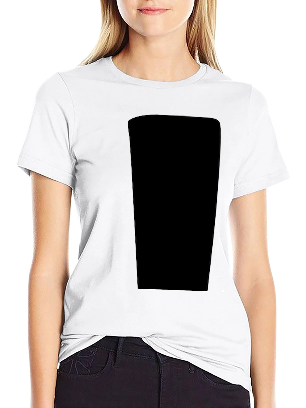 Basic Black Crew Neck T-Shirt