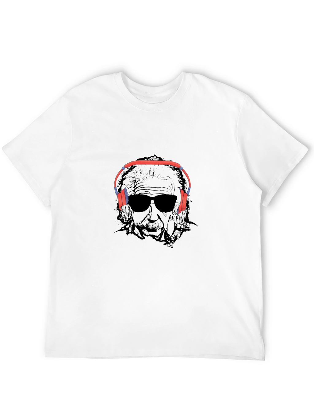 Einstein DJ Black T-Shirt