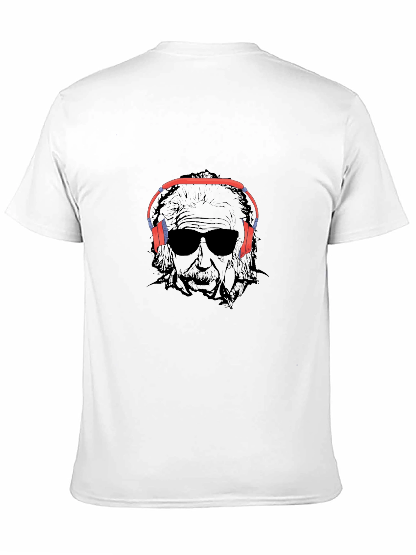 Einstein DJ Black T-Shirt