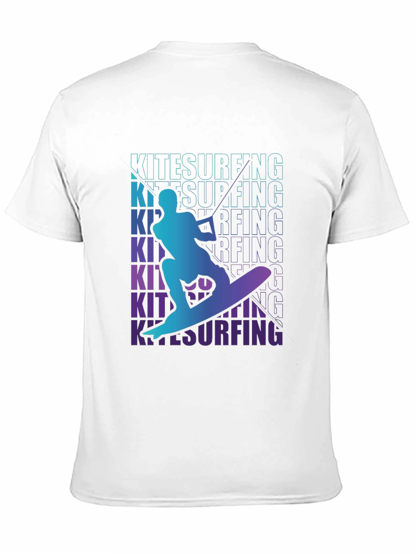 Kitesurfing Graphic Tee - Ride the Waves in Style