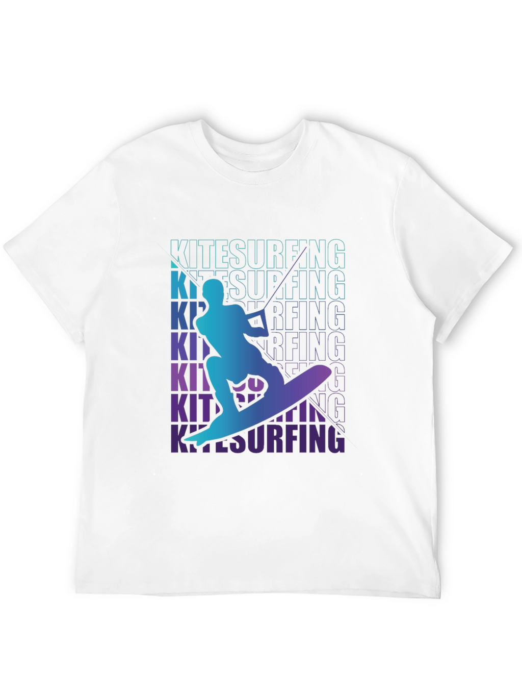 Kitesurfing Graphic Tee - Ride the Waves in Style