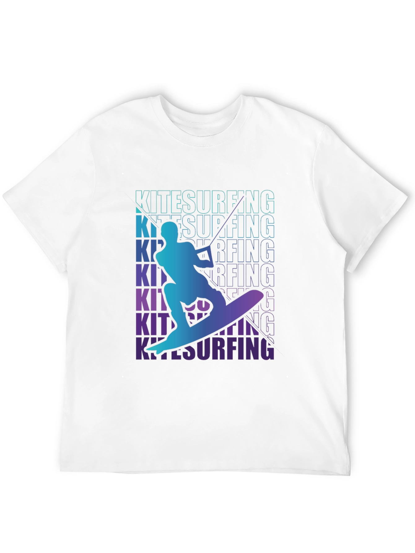 Kitesurfing Graphic Tee - Ride the Waves in Style