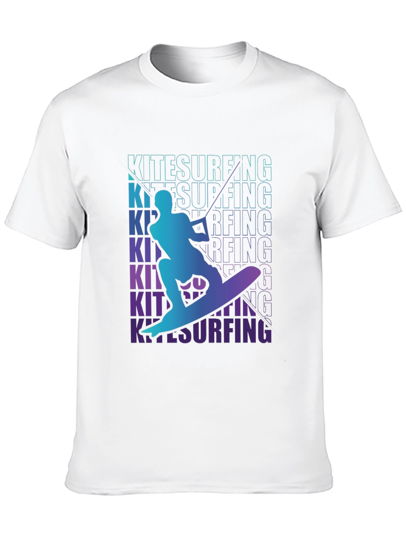 Kitesurfing Graphic Tee - Ride the Waves in Style