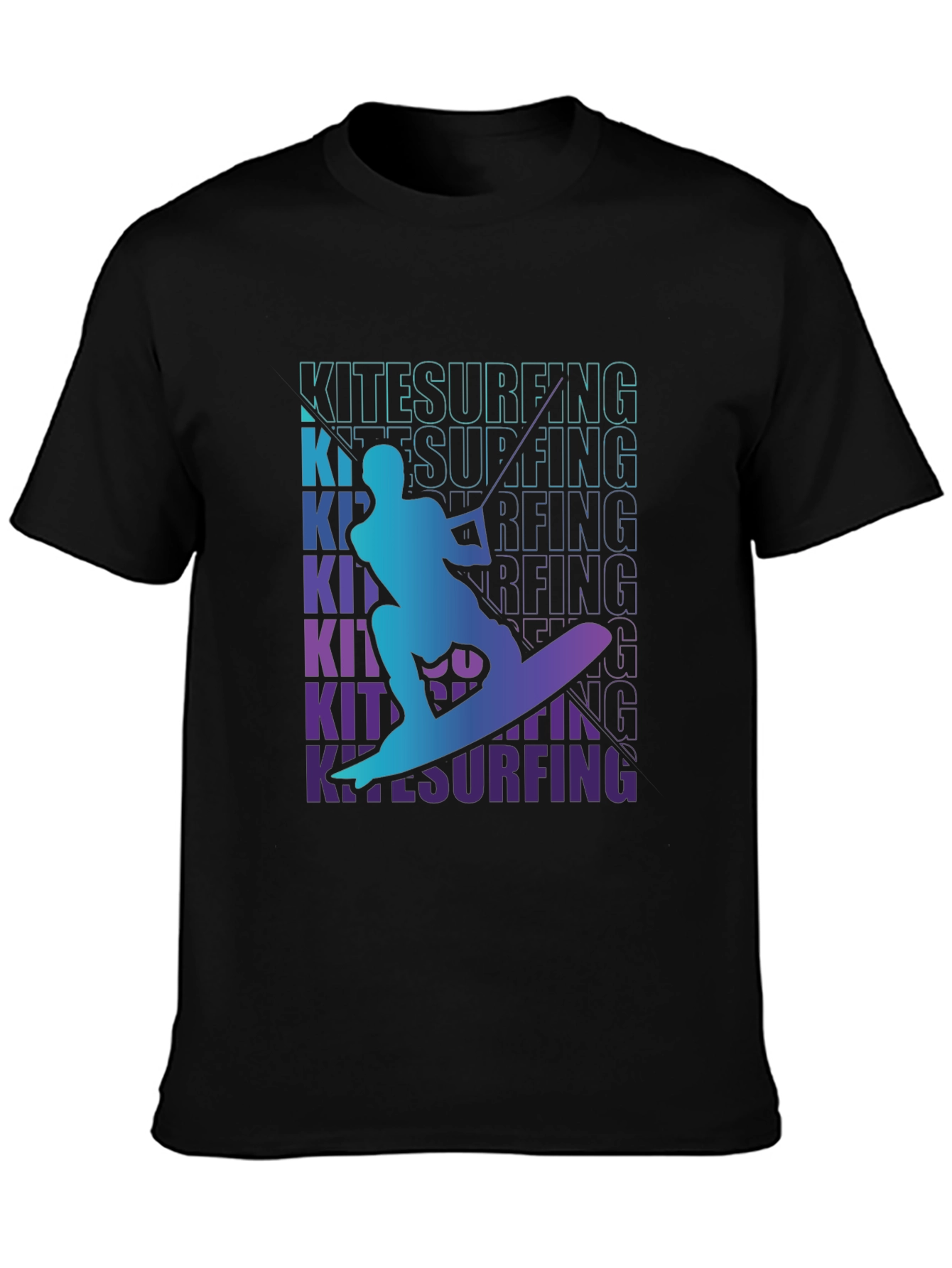 Kitesurfing Graphic Tee - Ride the Waves in Style