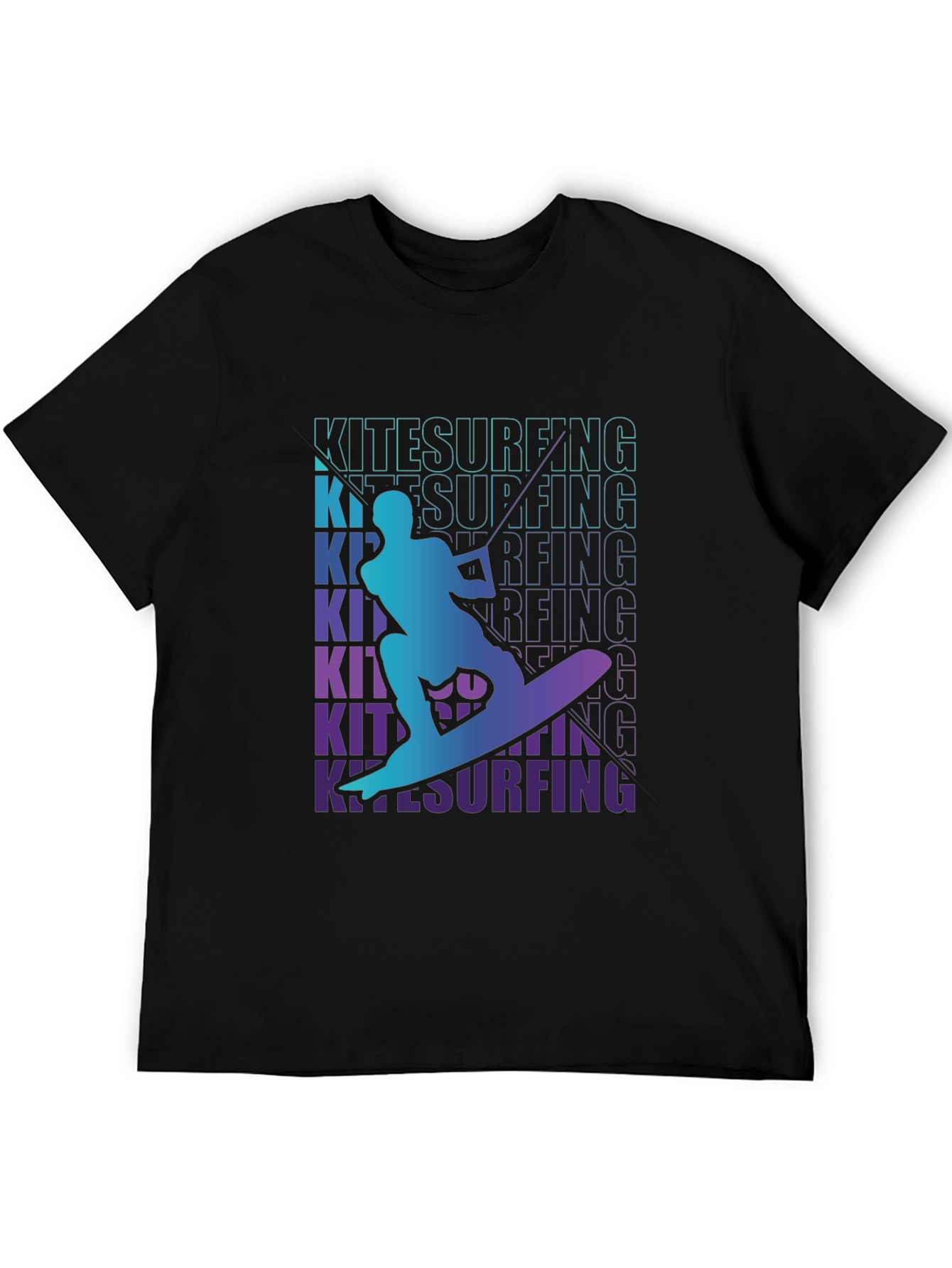 Kitesurfing Graphic Tee - Ride the Waves in Style