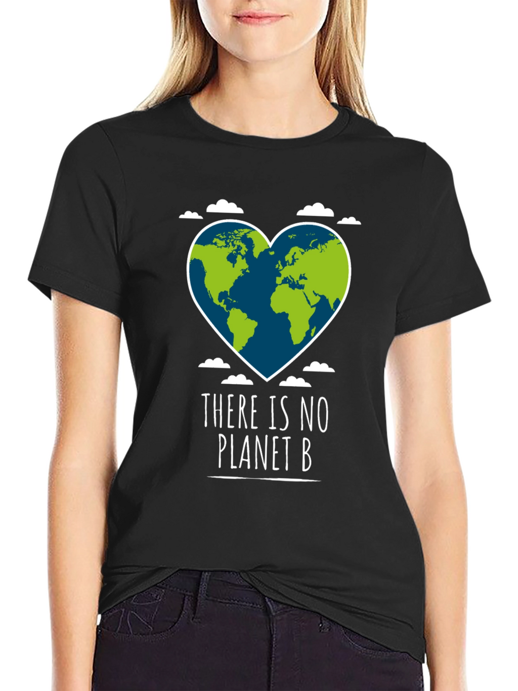 Planet B T-Shirt: Earth Heart Design