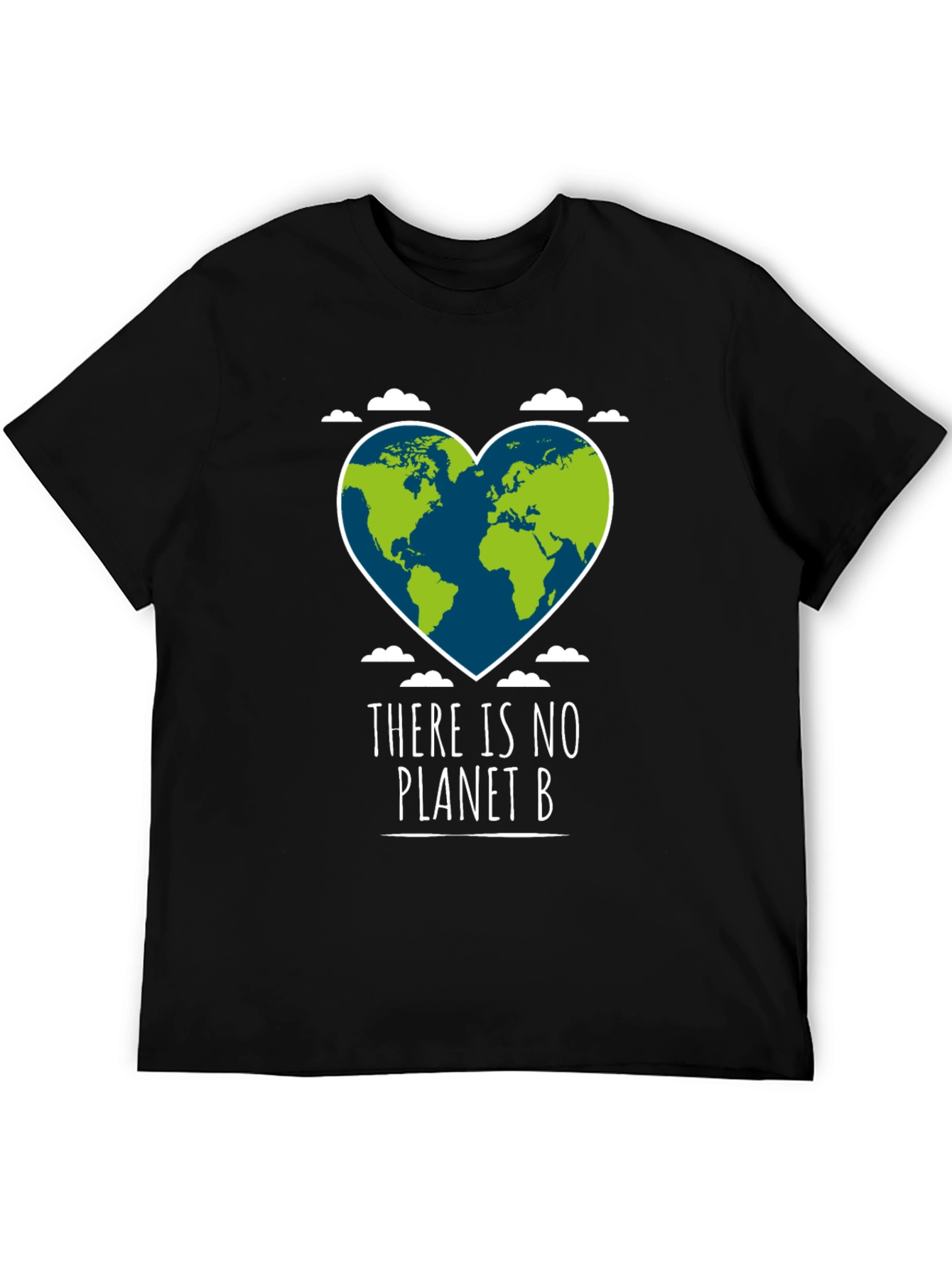 Planet B T-Shirt: Earth Heart Design