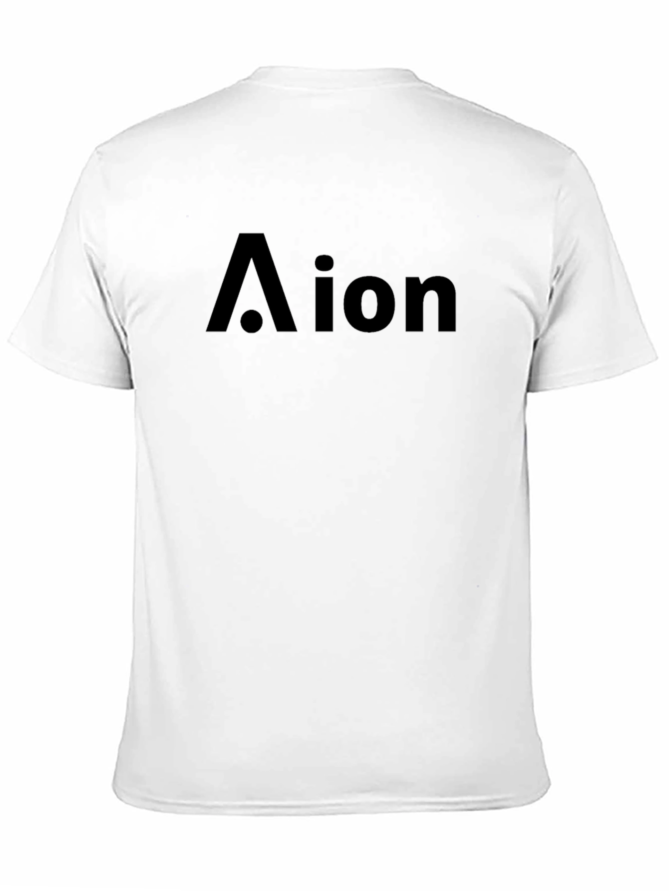 Aion Black Graphic Tee - Casual Comfort