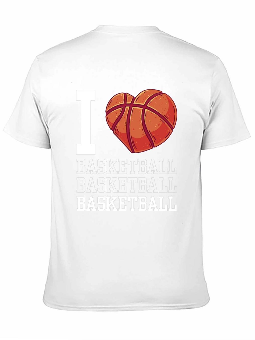 I Heart Basketball T-Shirt - Fan Apparel