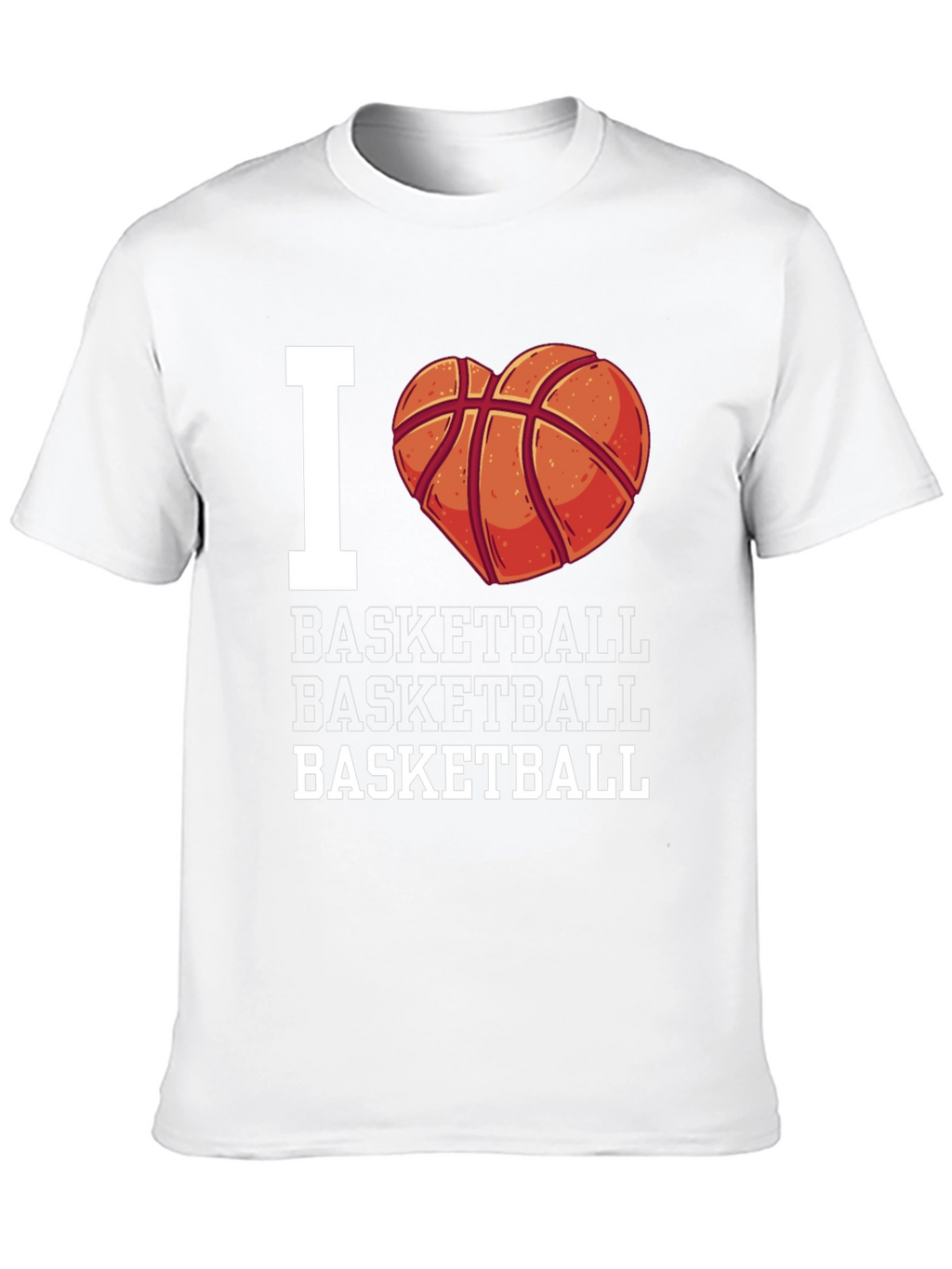 I Heart Basketball T-Shirt - Fan Apparel