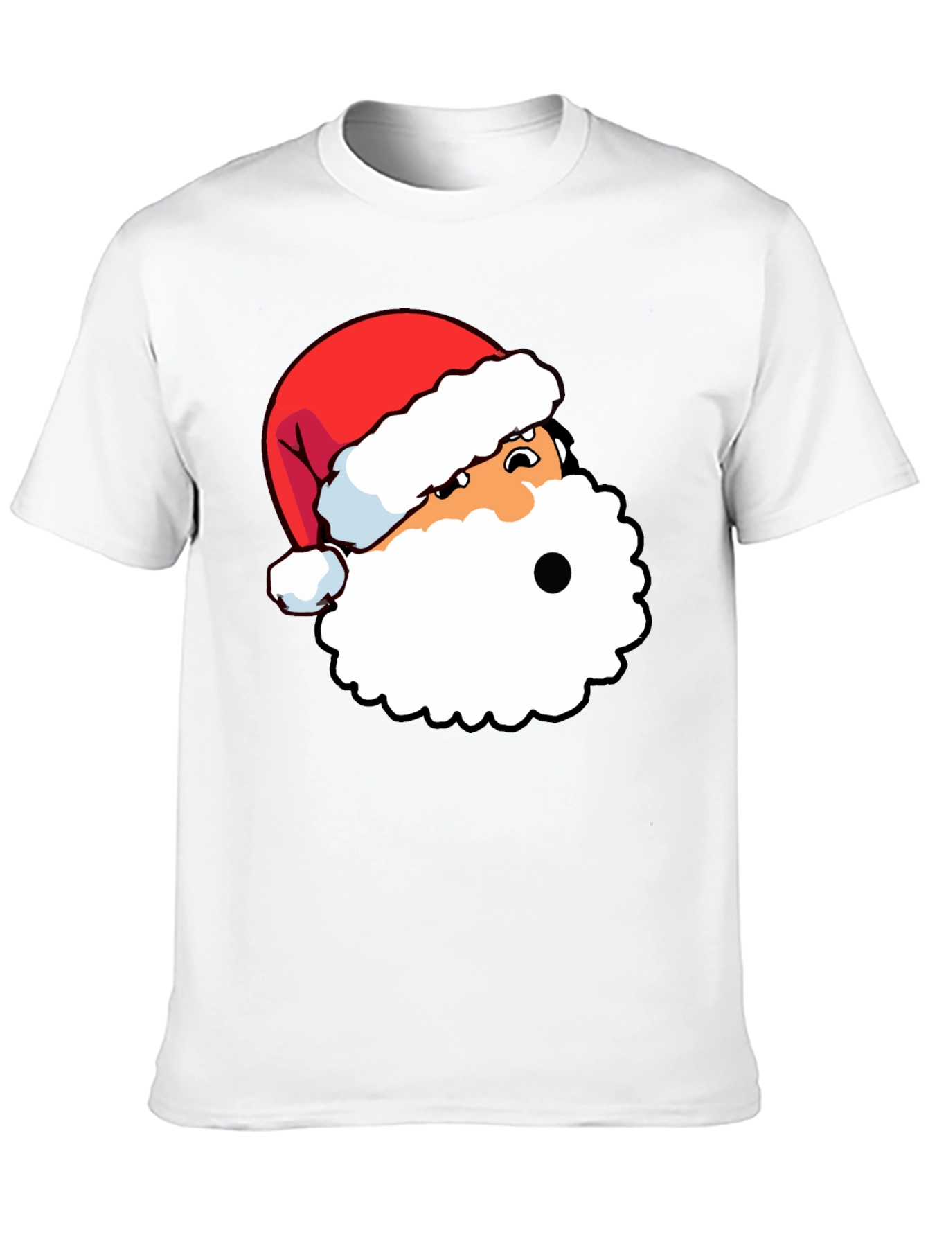 Funny Santa Graphic Tee - Holiday Style