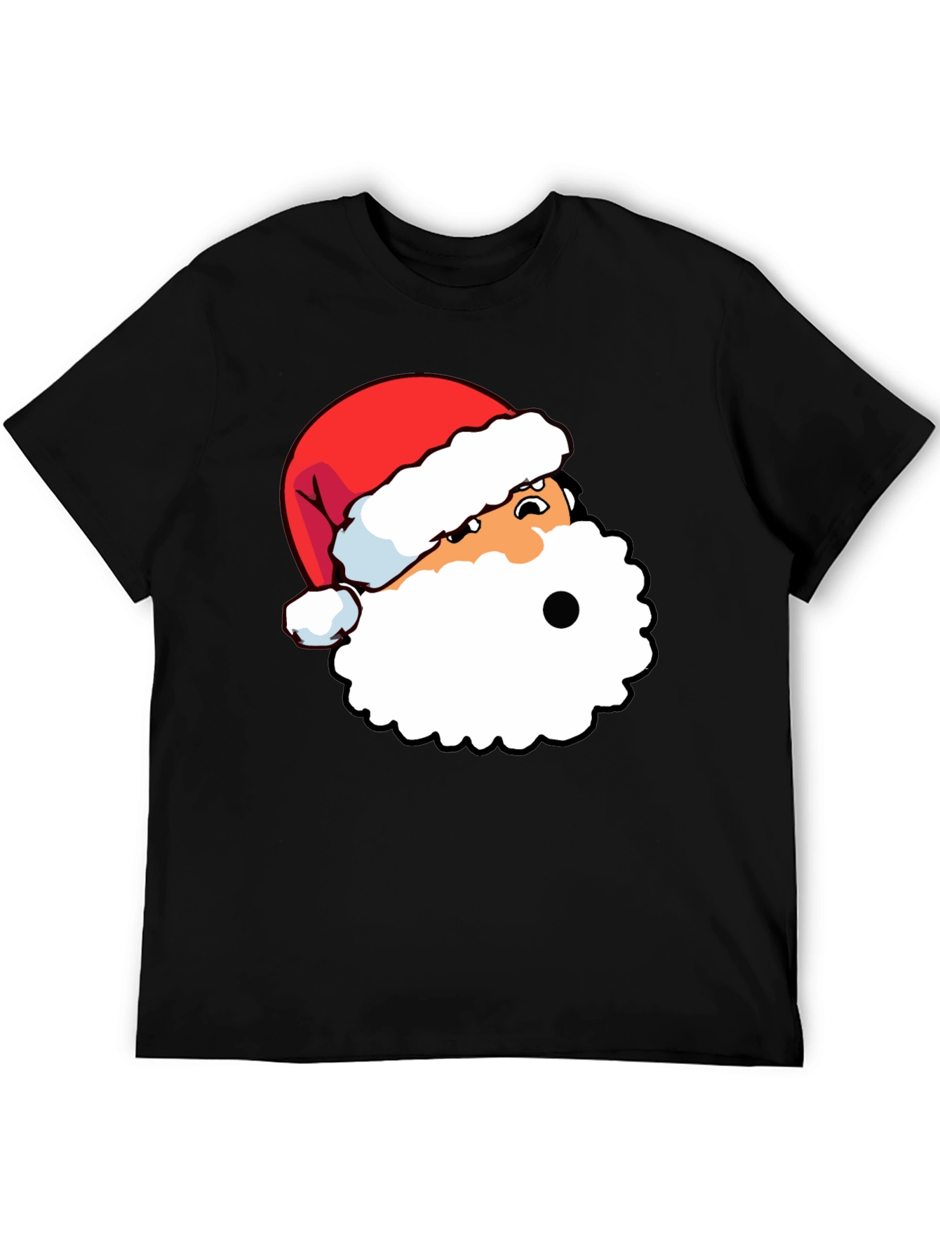 Funny Santa Graphic Tee - Holiday Style