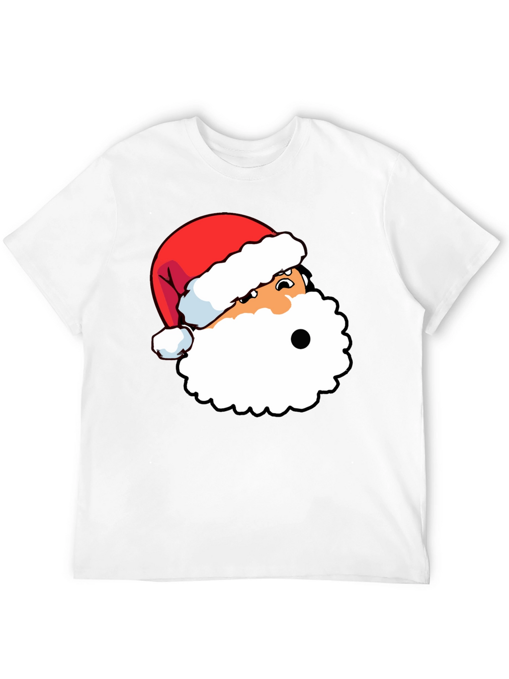 Funny Santa Graphic Tee - Holiday Style