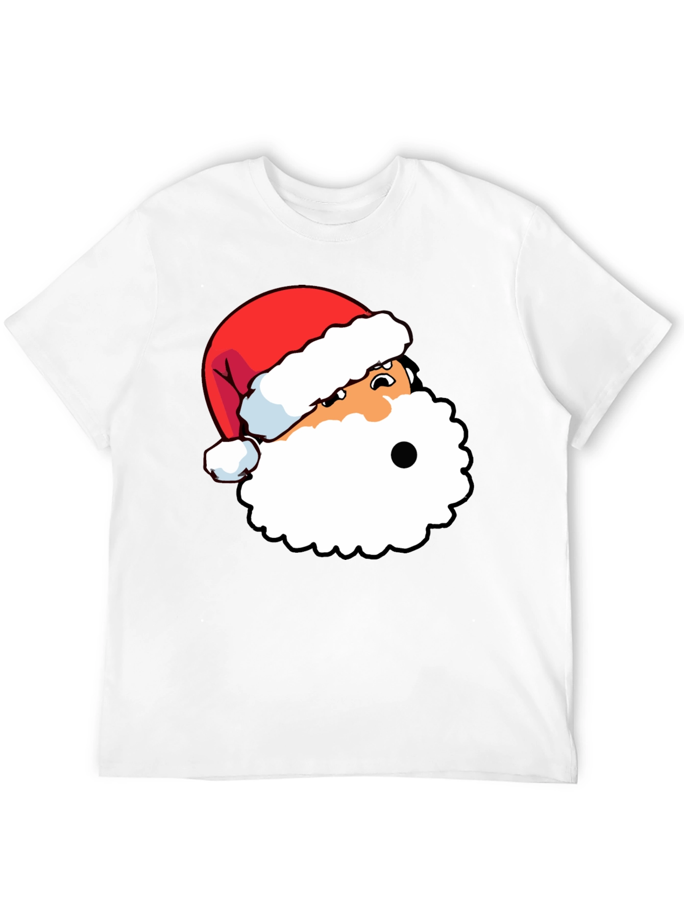 Funny Santa Graphic Tee - Holiday Style