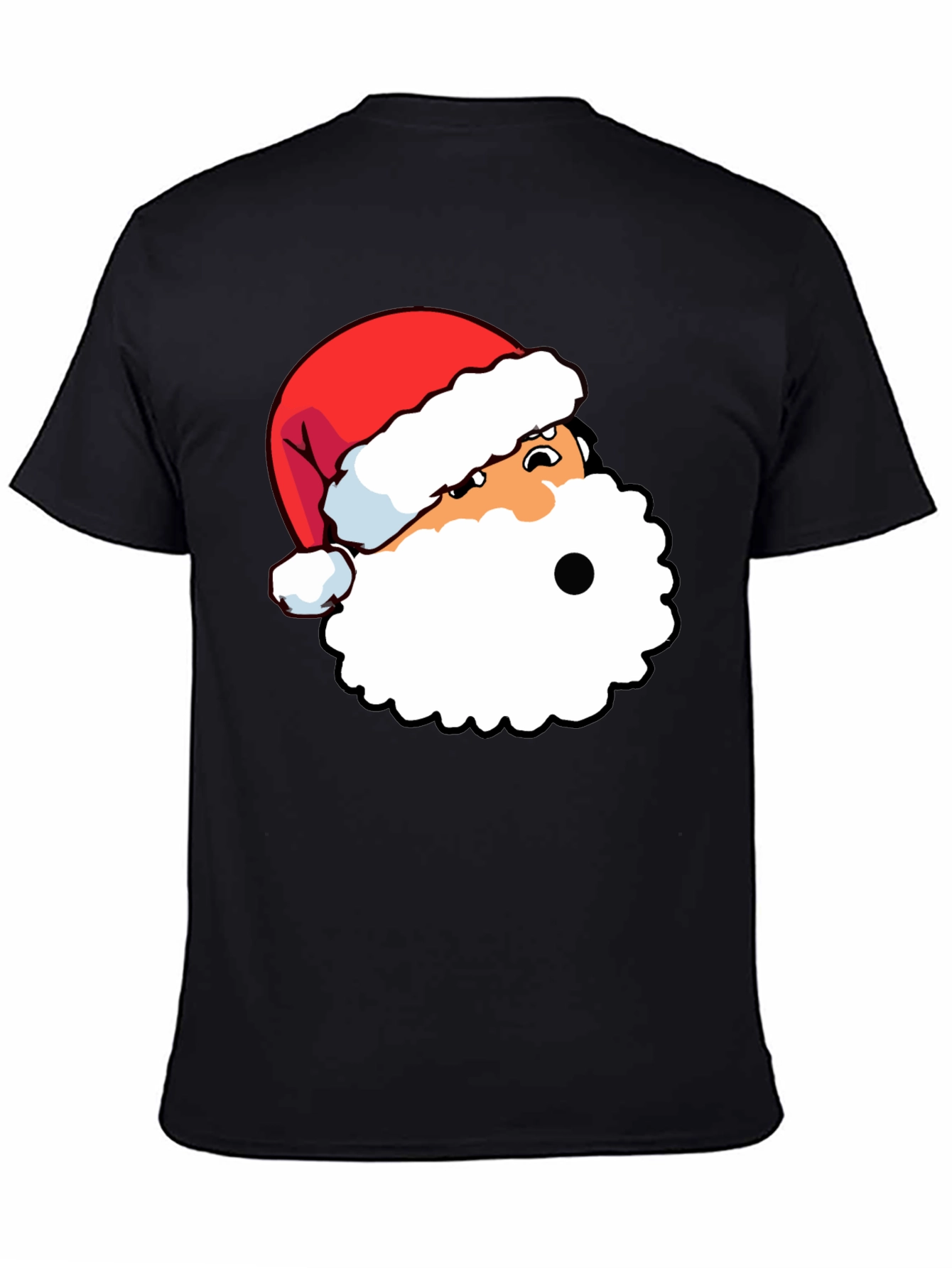 Funny Santa Graphic Tee - Holiday Style