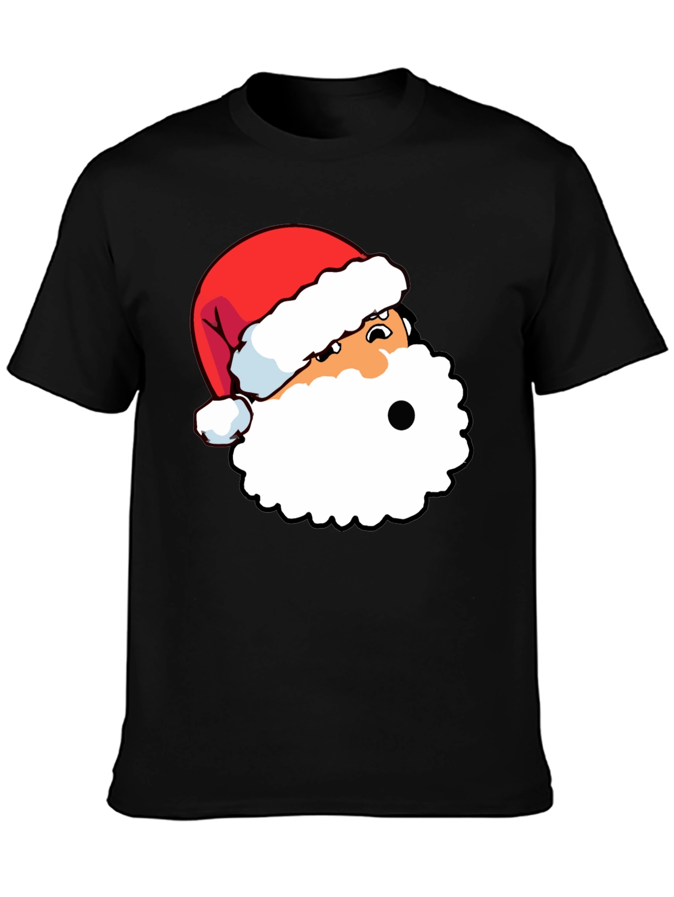 Funny Santa Graphic Tee - Holiday Style
