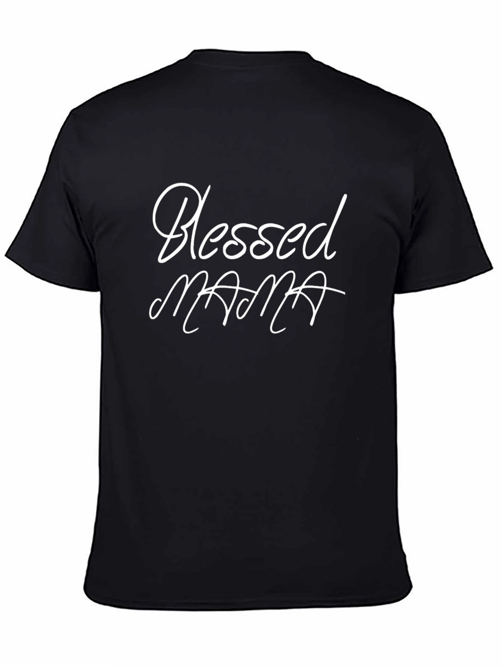Blessed Mama Black T-Shirt