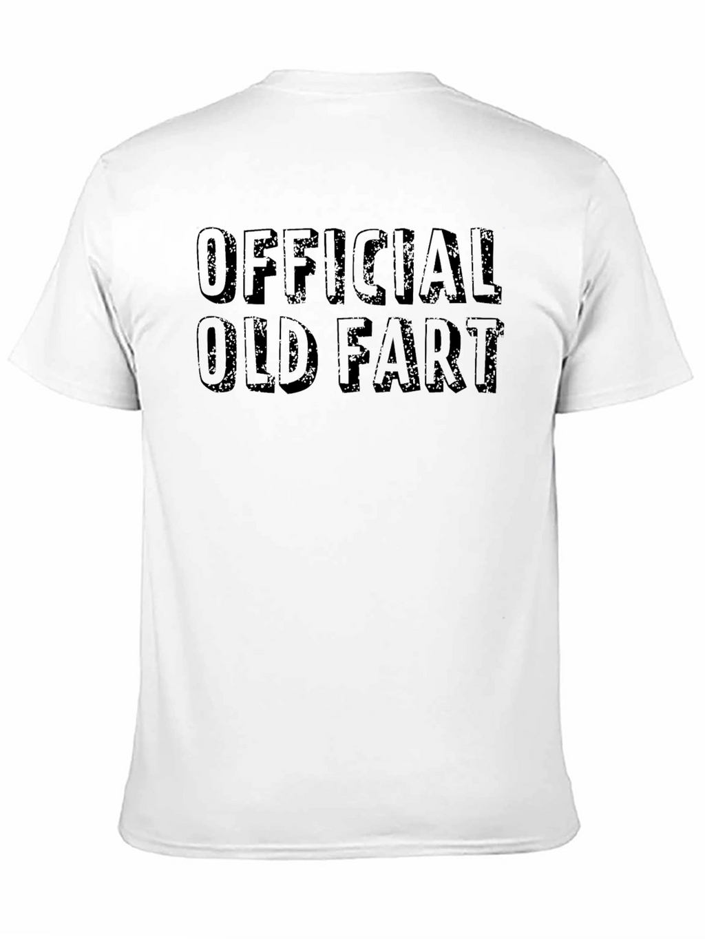 Official Old Fart Black T-Shirt - Humorous Tee