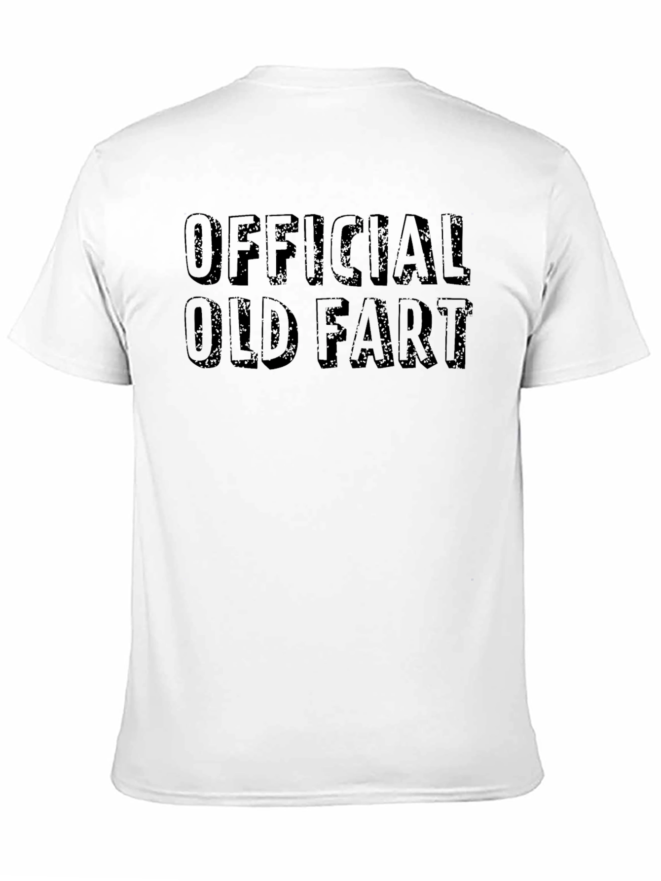 Official Old Fart Black T-Shirt - Humorous Tee