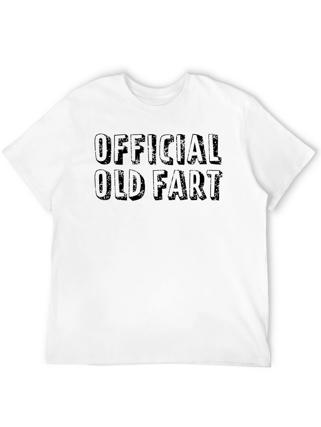 Official Old Fart Black T-Shirt - Humorous Tee
