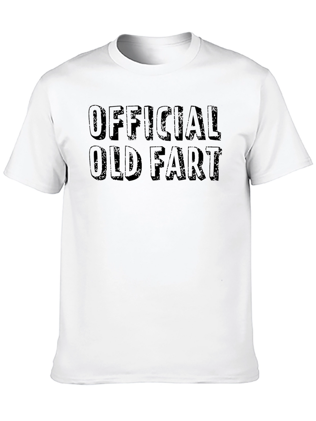 Official Old Fart Black T-Shirt - Humorous Tee