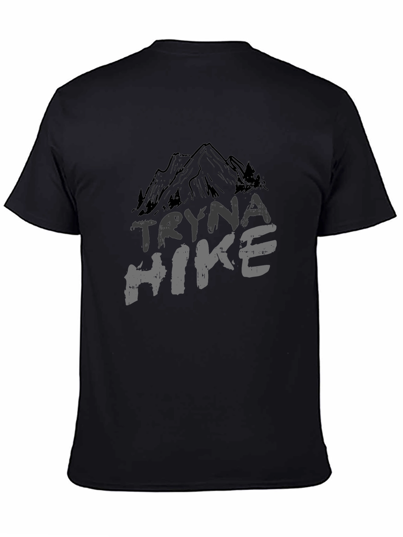 Tryna Hike Mountain Graphic Tee