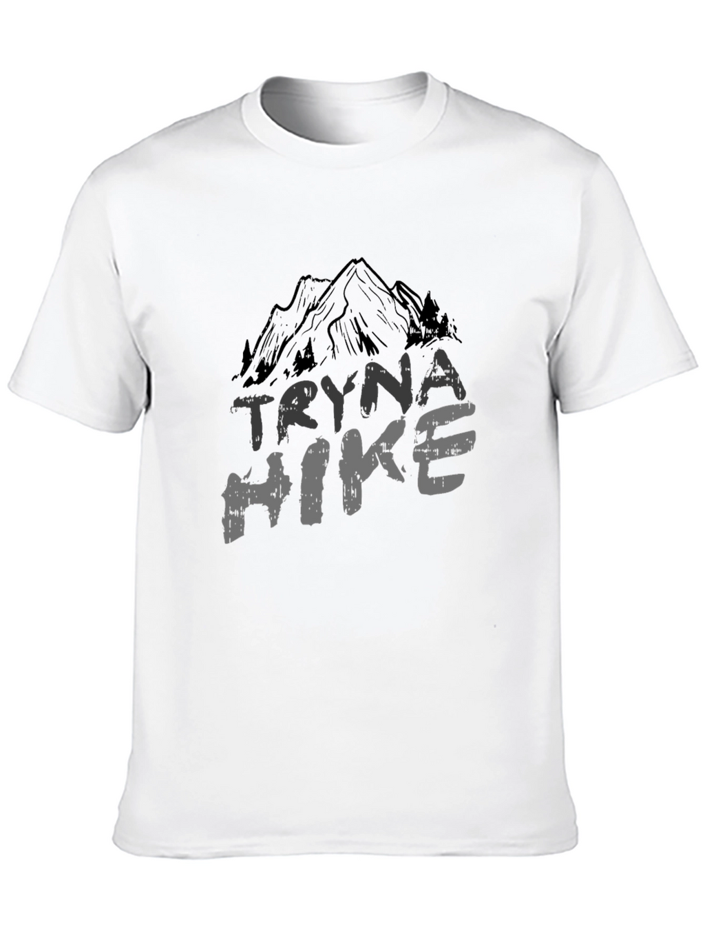 Tryna Hike Mountain Graphic Tee