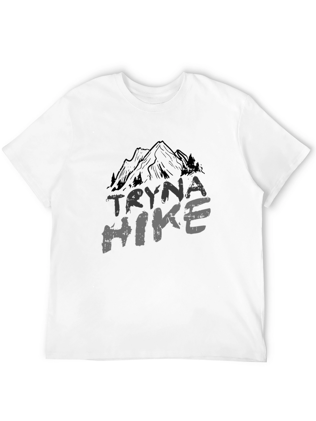 Tryna Hike Mountain Graphic Tee