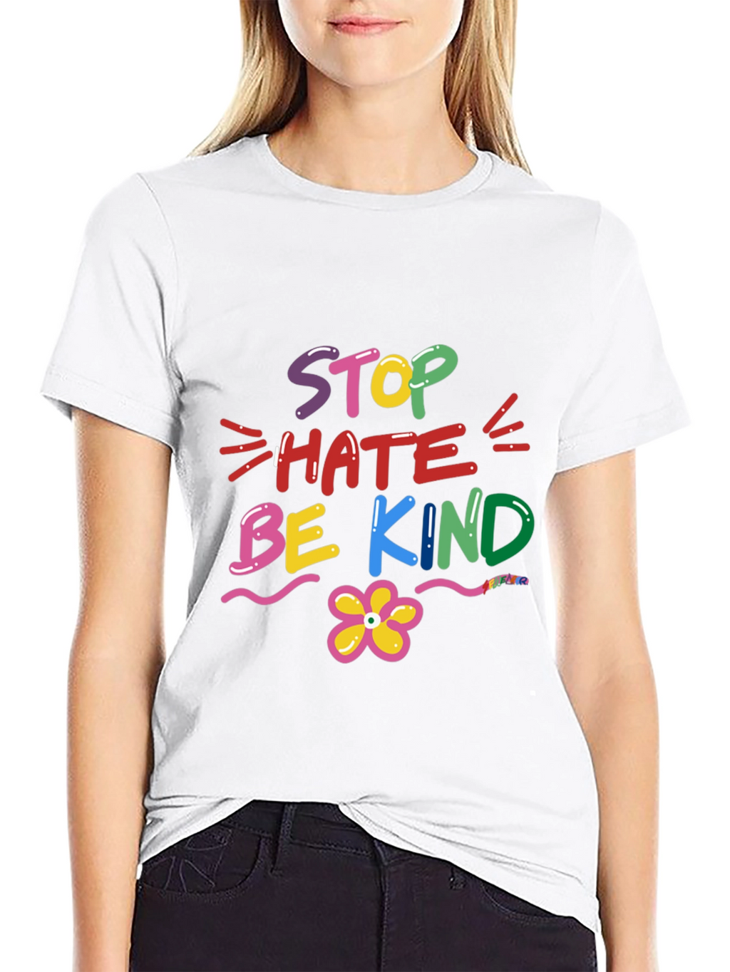 Stop Hate Be Kind Graphic Tee