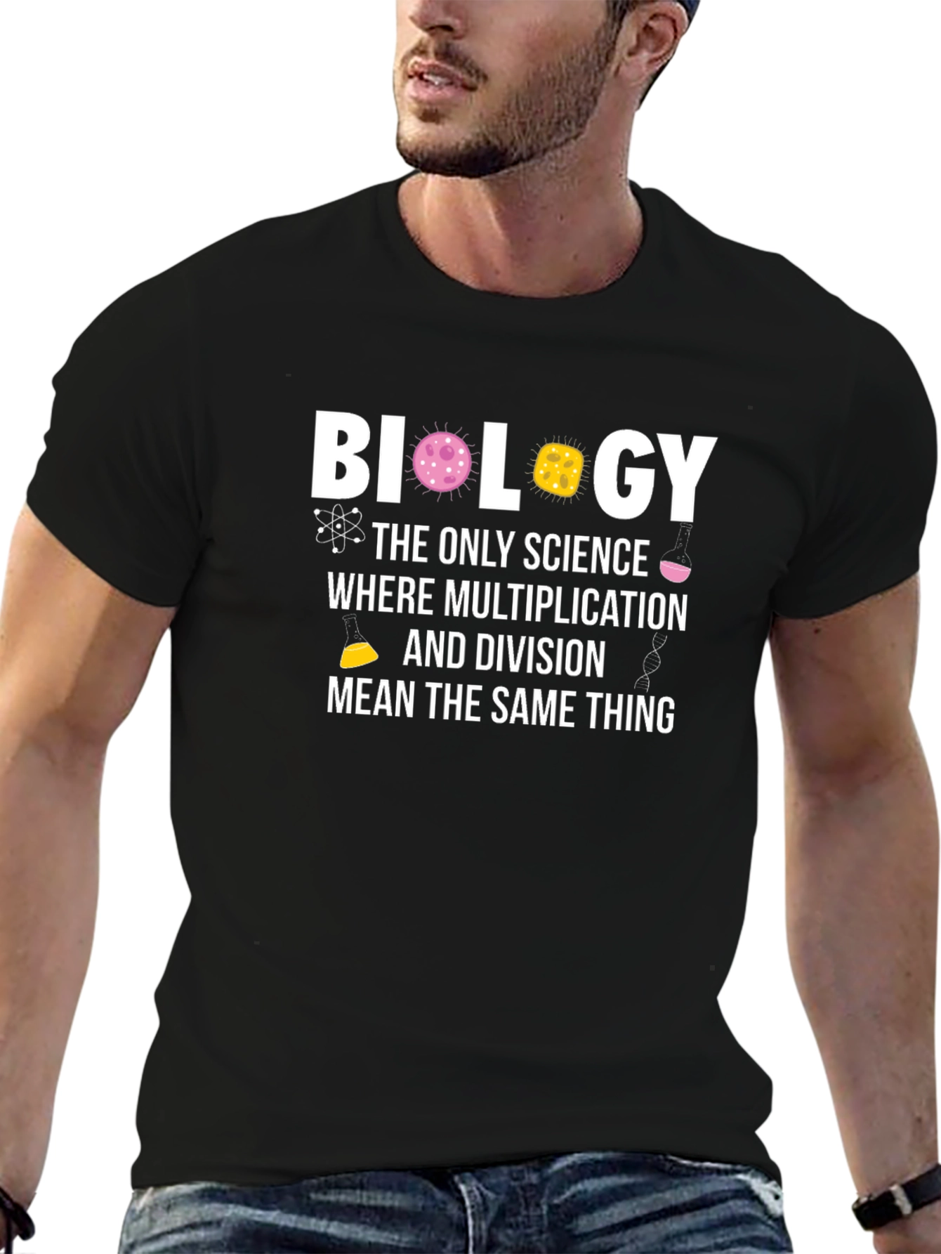 Biology Multiplication & Division T-Shirt