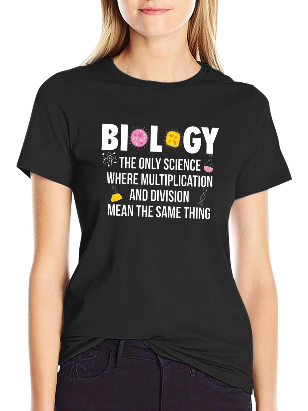 Biology Multiplication & Division T-Shirt