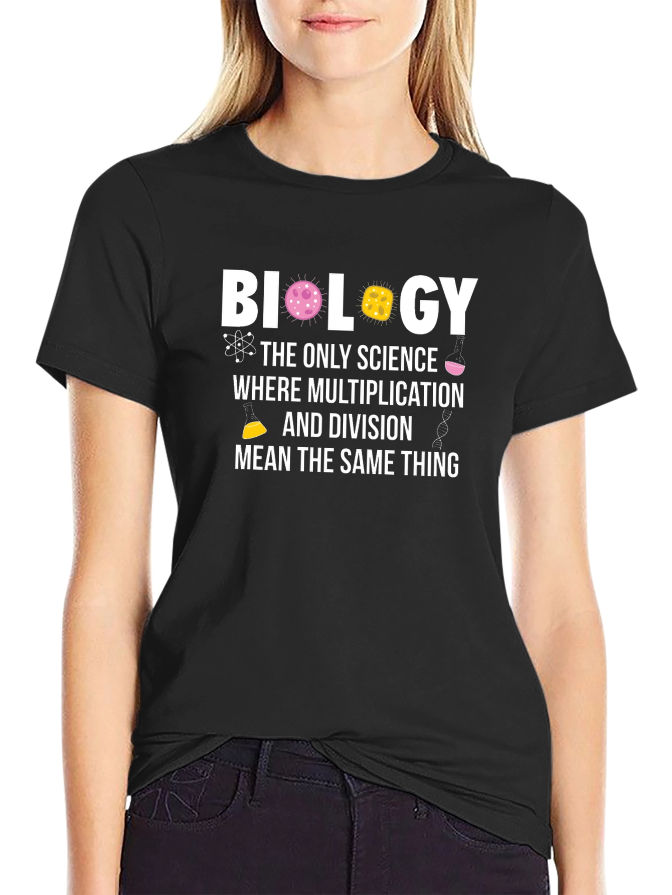 Biology Multiplication & Division T-Shirt