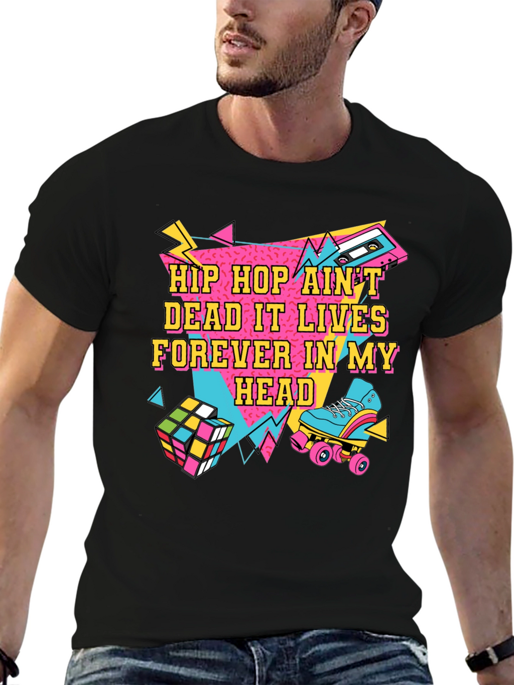 Retro Hip Hop T-Shirt - 80s Style