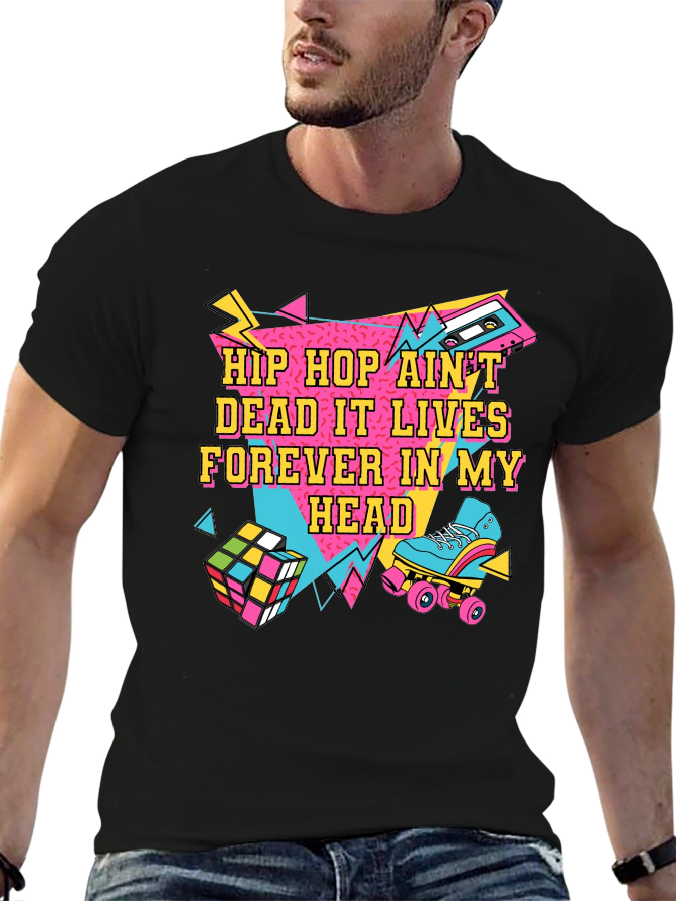 Retro Hip Hop T-Shirt - 80s Style