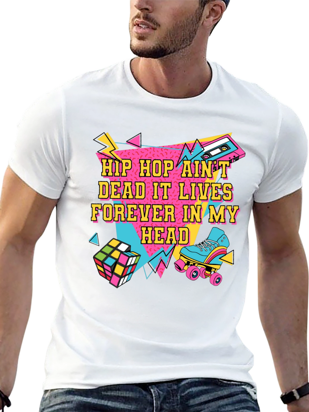 Retro Hip Hop T-Shirt - 80s Style