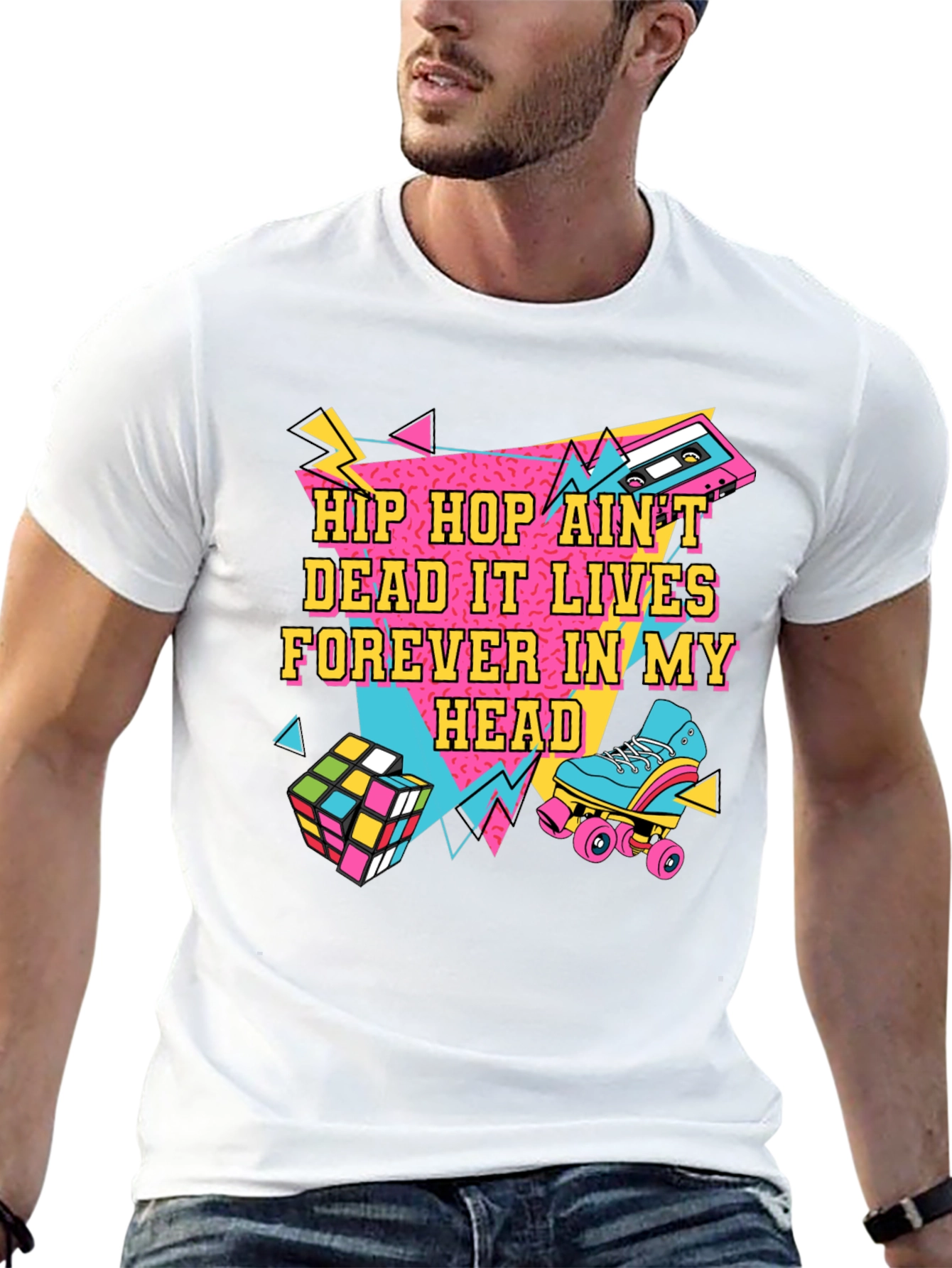 Retro Hip Hop T-Shirt - 80s Style