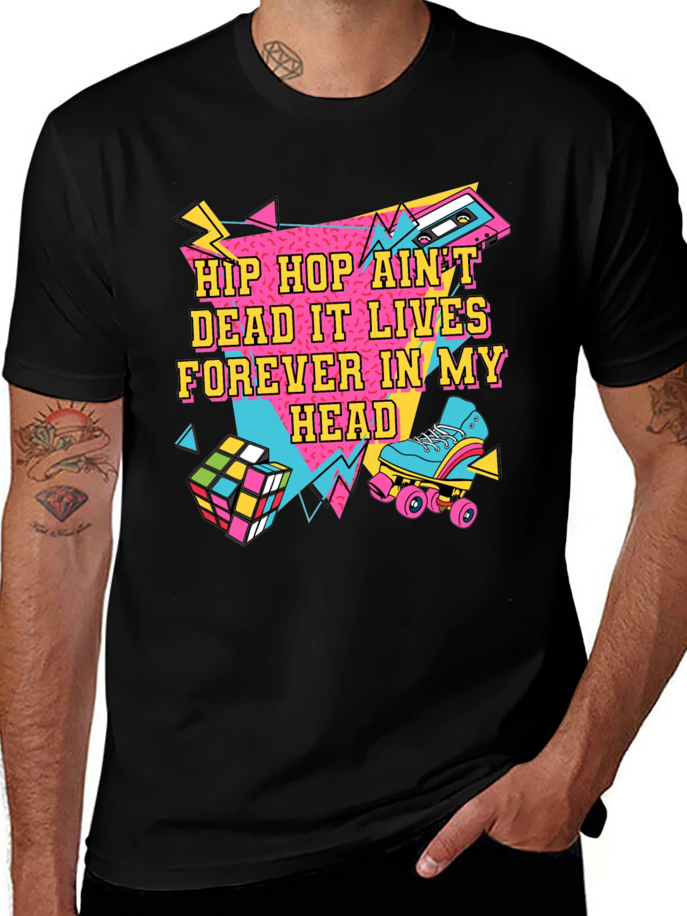 Retro Hip Hop T-Shirt - 80s Style
