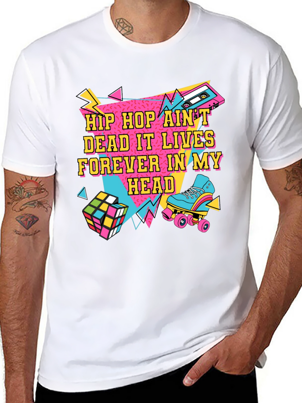 Retro Hip Hop T-Shirt - 80s Style