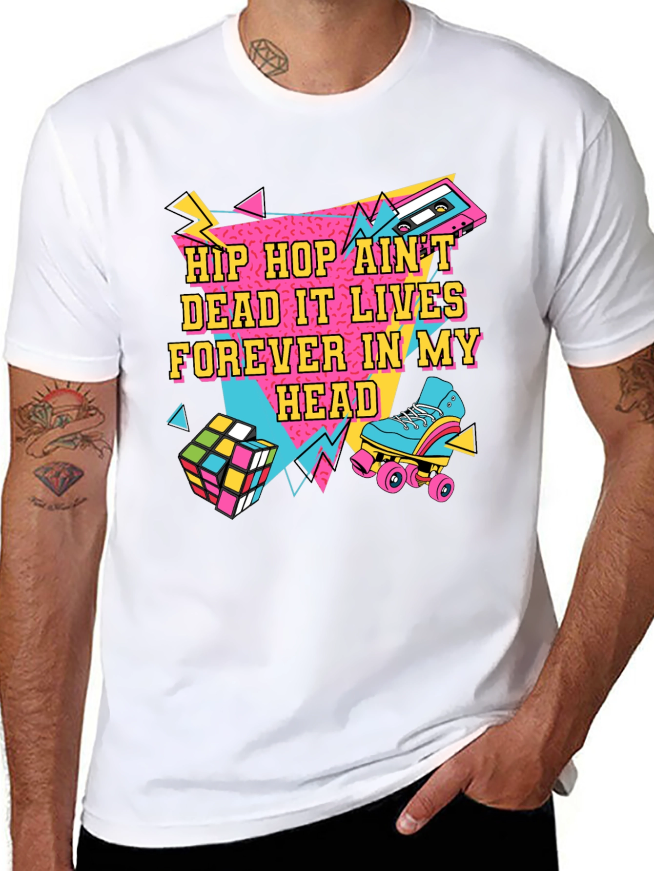 Retro Hip Hop T-Shirt - 80s Style