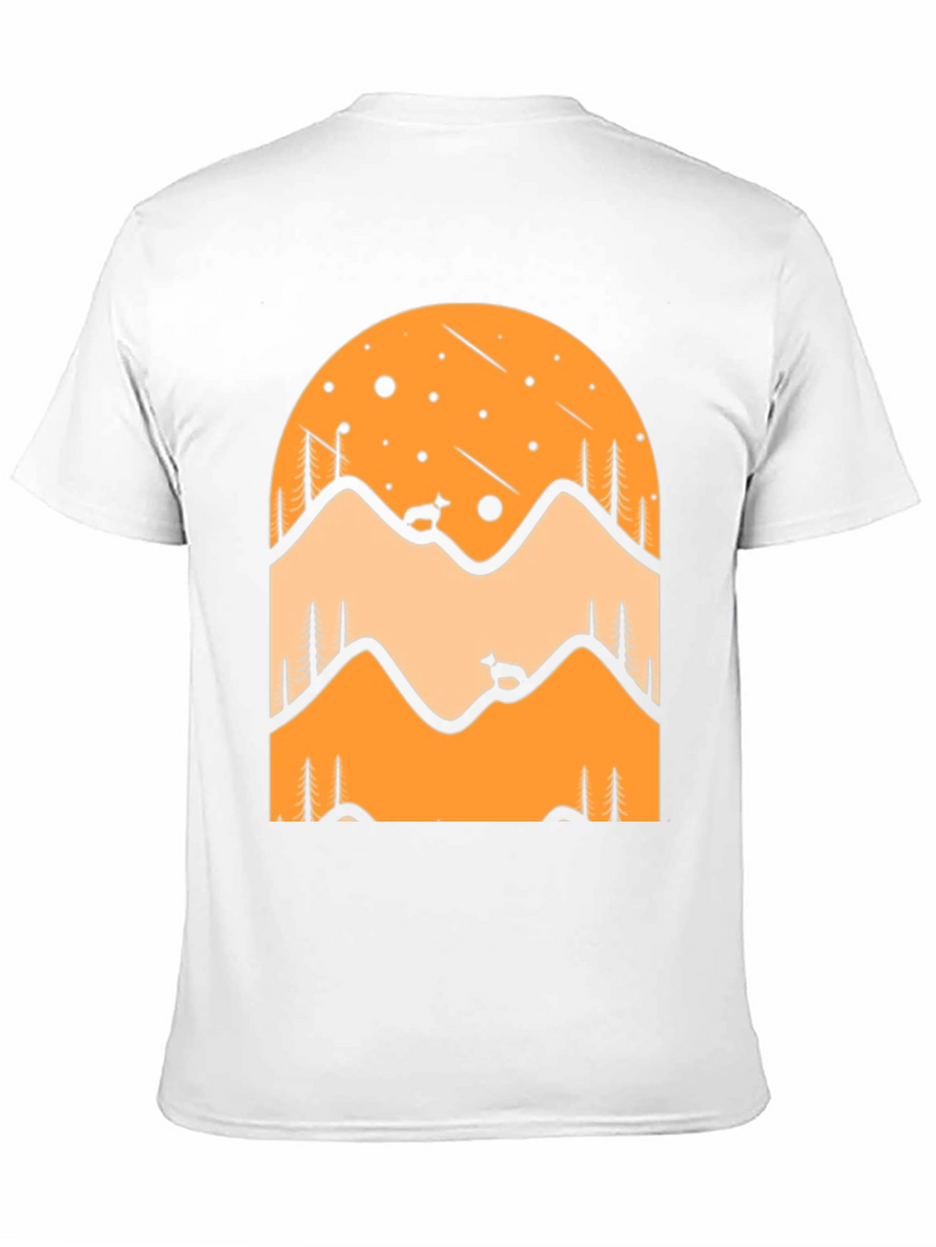 Mountain Scene Graphic Tee
