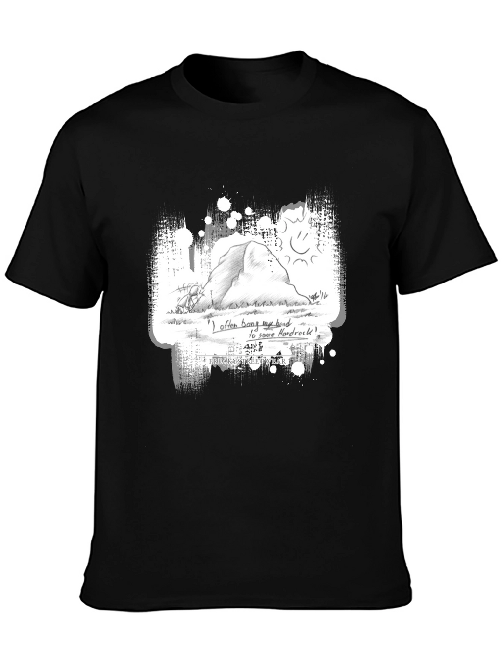 Hard Rock Headbanger Graphic Tee - Black T-Shirt