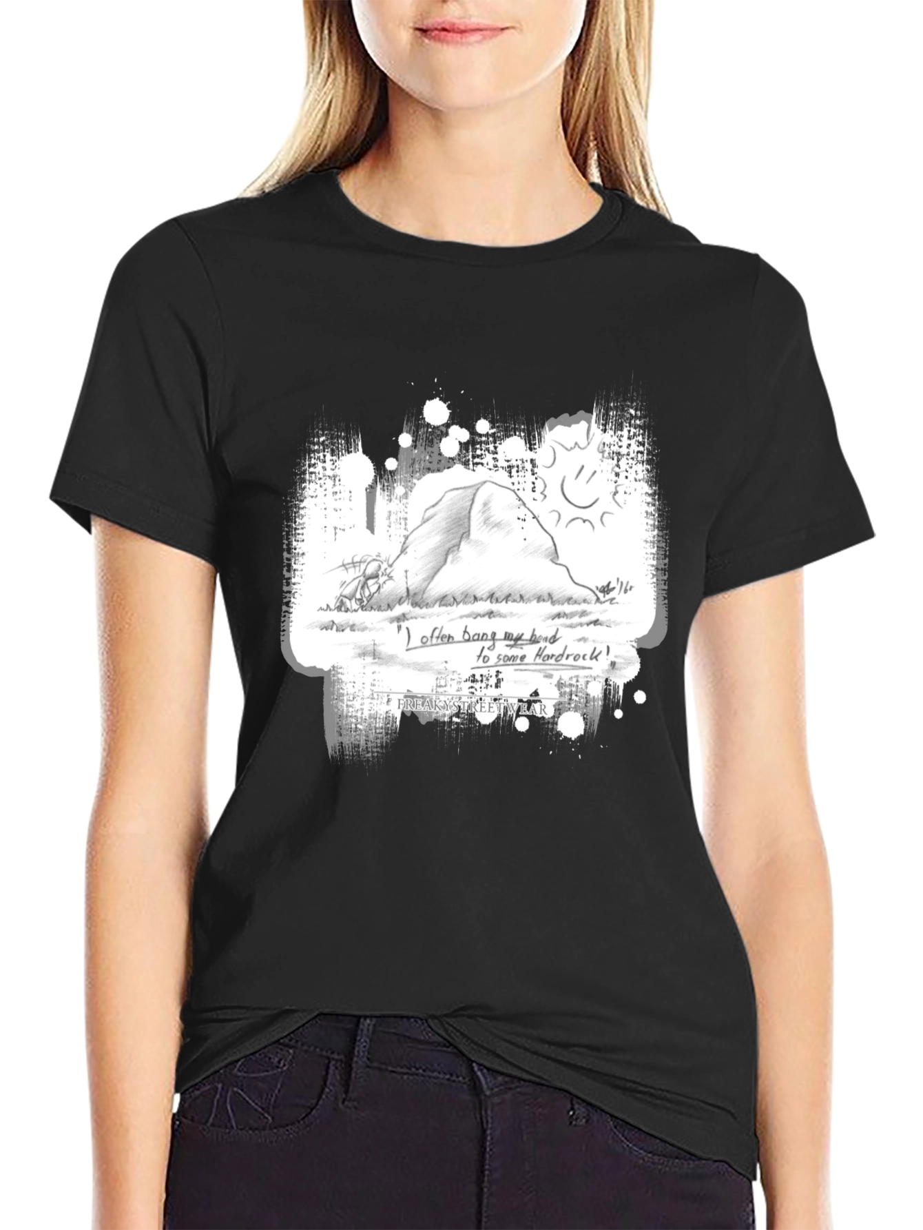 Hard Rock Headbanger Graphic Tee - Black T-Shirt