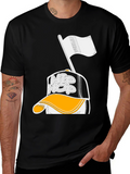 Hip Hop Graphic Black T-Shirt