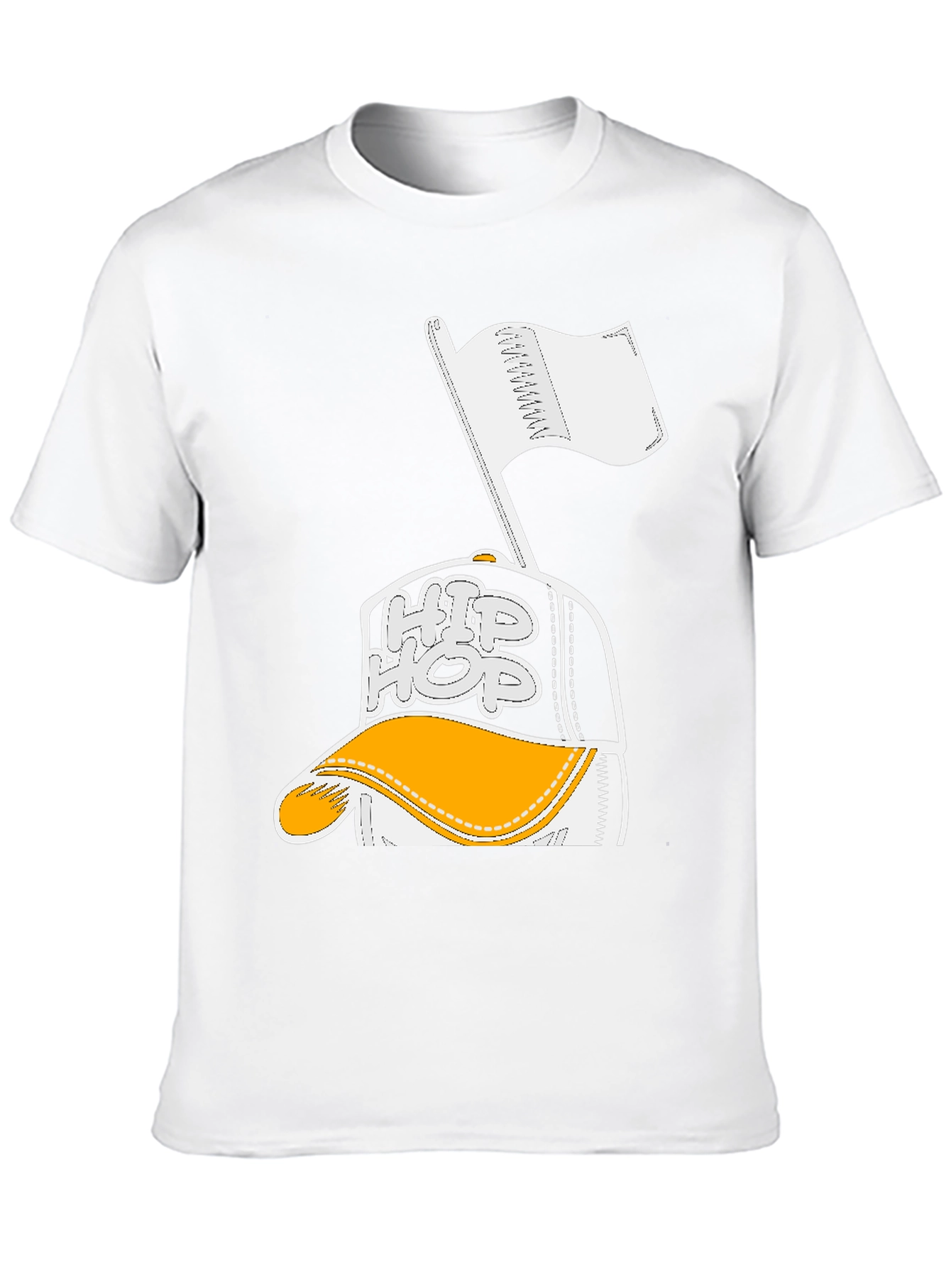 Hip Hop Graphic Black T-Shirt