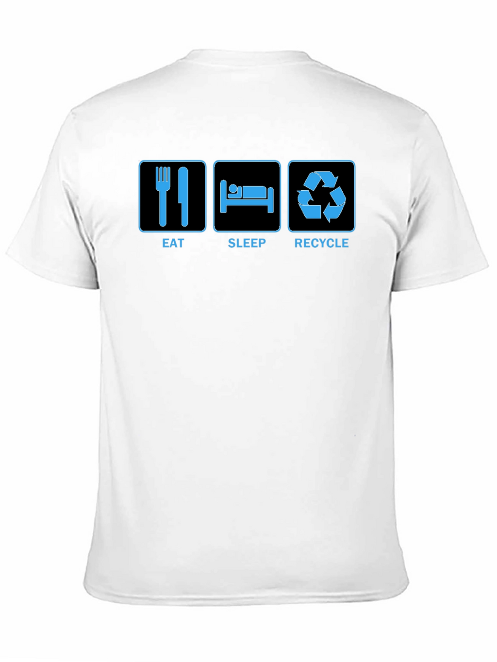 Eat Sleep Recycle Graphic T-Shirt