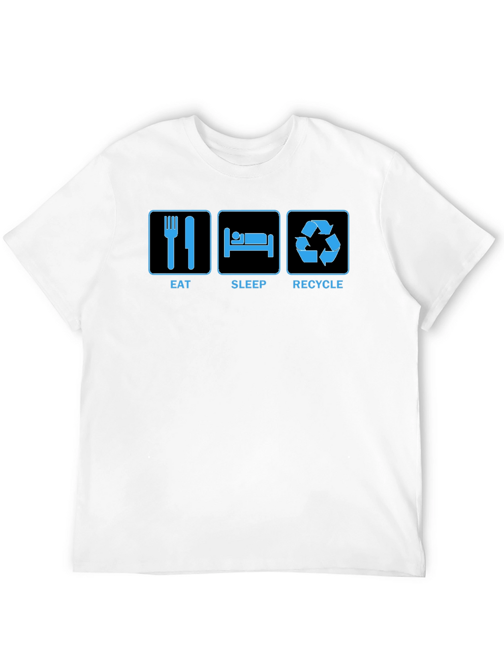 Eat Sleep Recycle Graphic T-Shirt