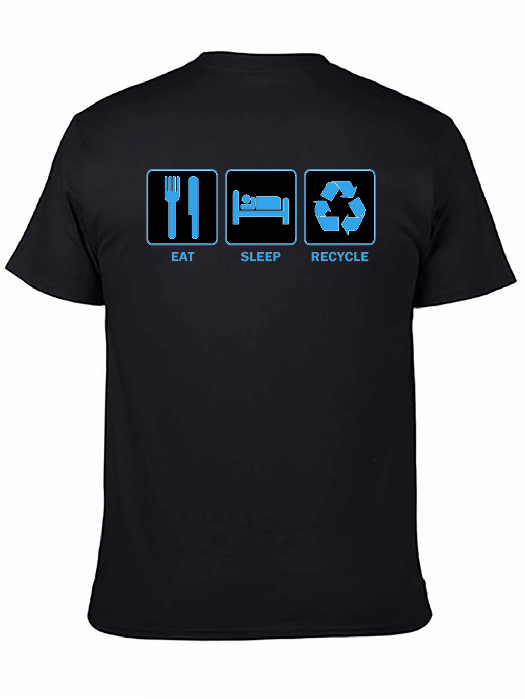 Eat Sleep Recycle Graphic T-Shirt